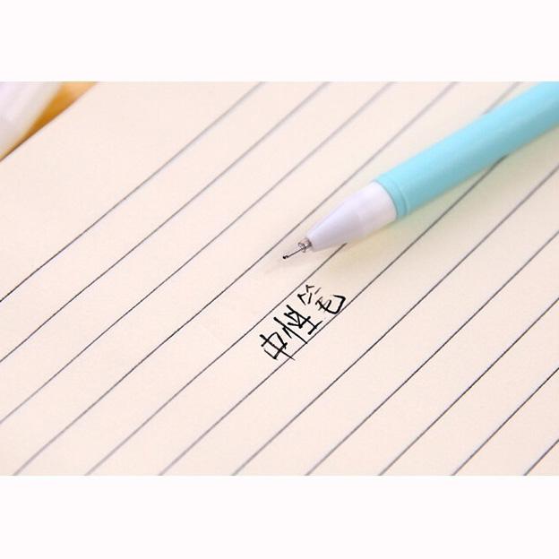 Cute Kawaii Fan Style Cool Cheese Cat Gel Pen Writing School Office Supply Student Prize Gift 2pcs