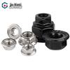 GUWANJI 304 Stainless Steel Hex Flange Nut