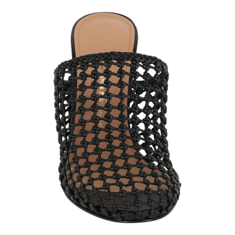 Salvatore Ferragamo Ellas X5 Caged Mules Black