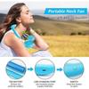 Neck Fan Personal Small Fan Portable Fan USB Fan Mini Neckband Sport Fan Wearable Hands