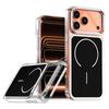Magnetische Lade Stoßdämpfende Hülle Für iPhone 17 Pro Max Air 16 15 14 Plus 13 12 Weiches Silikon Anti-Schock Klarer Rahmen Schale