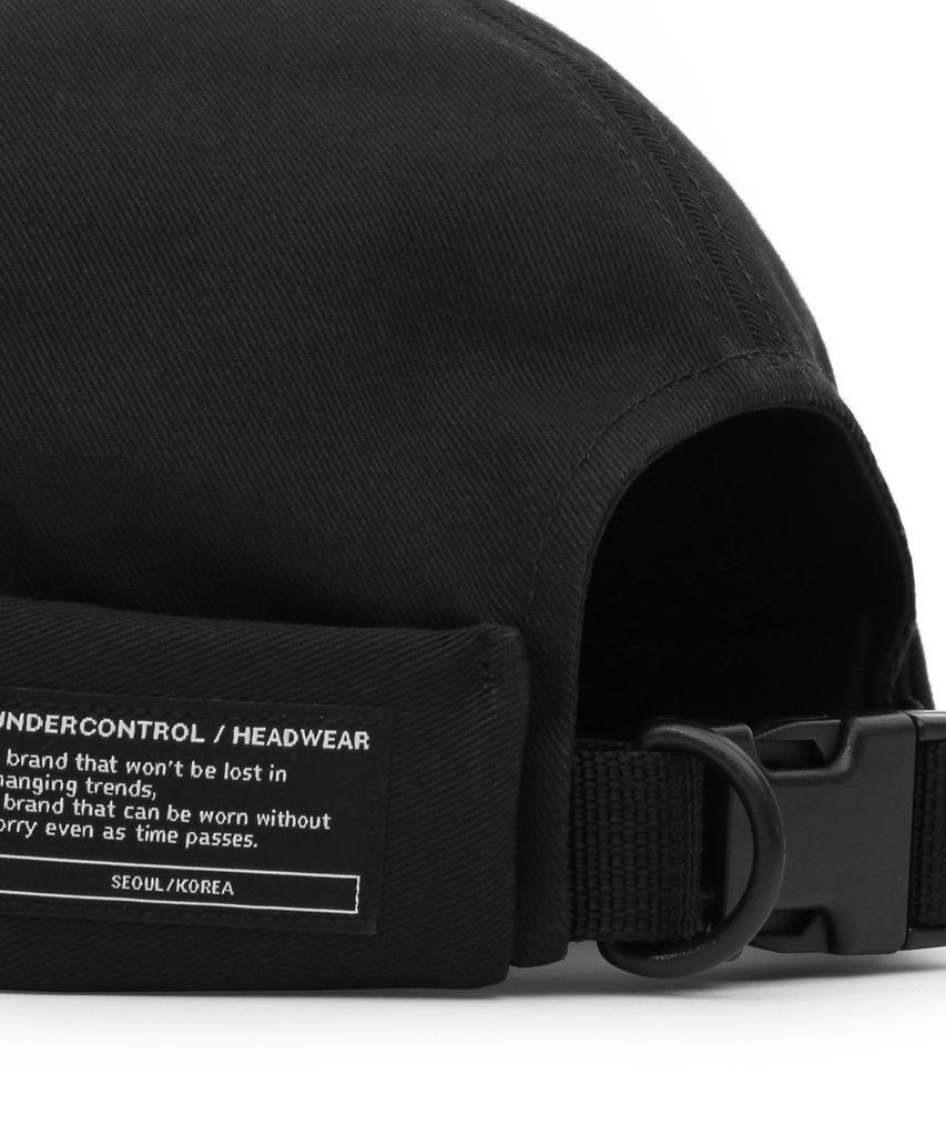 Eondeokeonteulol Cotton Brimless Cap Mold Cap / Twill Cotton / Black