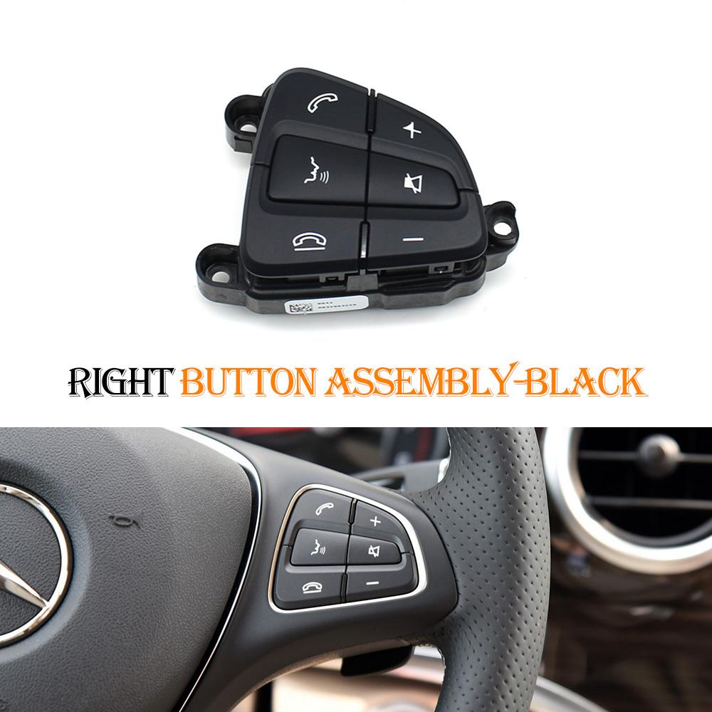 Car Steering Wheel Keys Multi-Function Menu Control Switch Button Assembly For Mercedes Benz V Class W447 W448 AMG GT W190