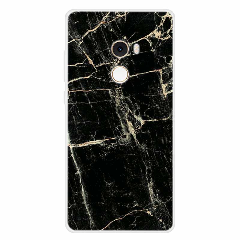 For Xiaomi Mix 2 Case Luxury Soft Silicone Back Cover Case For Xiaomi Mi Mix2 MDE5 Coque TPU Cartoon Bumper Funda Cute Shell