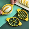 1pcs Plastic Egg Slicer Egg Split Device Handheld Mushroom Kiwi Divider Tomato Cutter Multifunction Slicing Mould