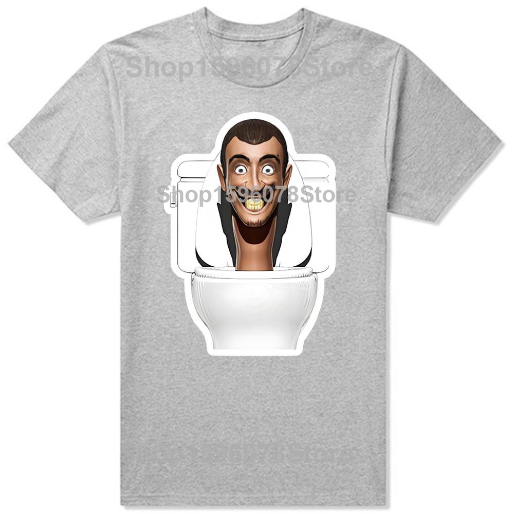 Skibidi Toilet Toaletní Muž Legrační Kreslený Multivesmír Trička Unisex Letní Topy Potisk Originální Design Dárky Tričko Streetwear