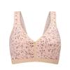 Sleep Bra for Middle-aged and Elderly Female Mothers Thin Cotton Vest Style Bra Soft Cotton Underwear No Steel Ring Bra
