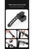 Rechargeable High-Beam Bike Light Set: Front Flashlight & Rear Taillight for Night Cycling