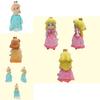 Super Mario Prinzessin Plüschpuppe Rosa Gelb Blau 25cm Weicher Kurzer Plüsch Maßgefertigt