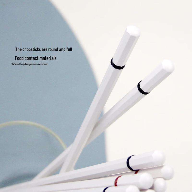 Ru Han Octagonal Alloy Chopsticks