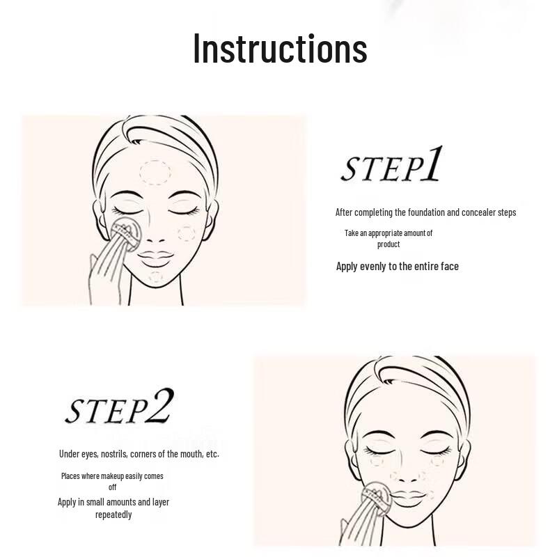 MAOGEPING Luminous Soft Veil Compact Powder