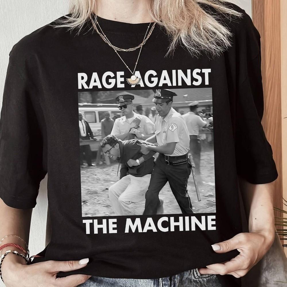Bernie Sanders Shirt Fight Oligarchy Tour Rage Against The Machine T-Shirt Unisex T-Shirt XXL