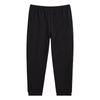 Li-Ning High Street Comfortable Simple Logo Solid Color Breathable Straight Loose Versatile Casual Knitted Sports Pants Unisex Pants Black AKLVA41-1