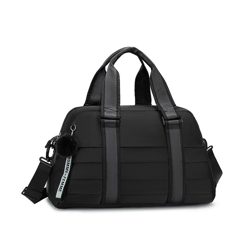 Damen Crossbody-Tasche mit großer Kapazität, einfarbig, für Reisen und Sportfitness