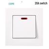 Europeisk tysk standard dobbelt USB og type C-stikkontaktpanel
