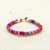 Colorful Bohemian Ethnic Hand-Woven Bracelet: Versatile Surfer Style for Teenagers
