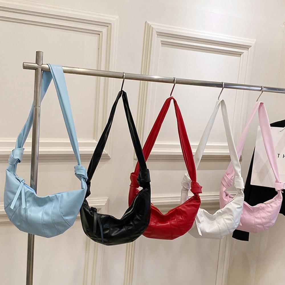 

Large Capacity Saddle Bag Casual Totes Bag 2024 Underarm Bag Party