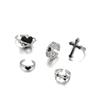 Vintage Black Love Opening 5 Piece Set Oil Dripping Ring