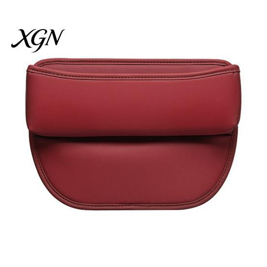 Automotive Interior Storage Box Car Seat Gap Organizer Box, Faux Leather Multifunction Console Pocket Crevice Side Pocket, Universal Wallet