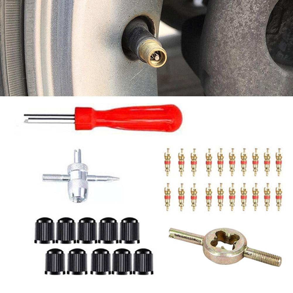 Plastic+metal Tire Repair Tool Tire Valve Stem Core Remover Tyre Inserts