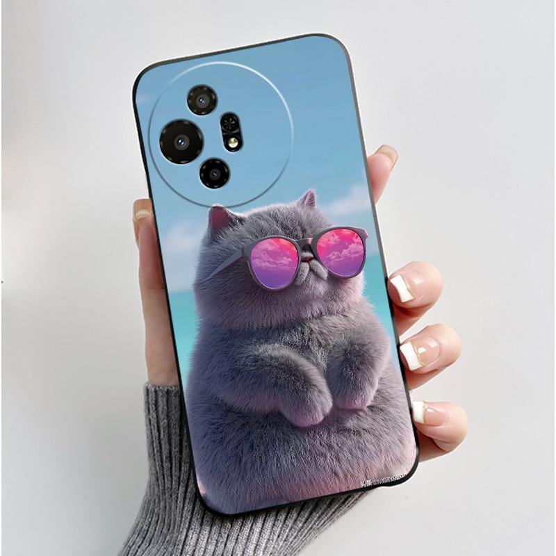 Casing For TCL 50 XL 50XL Nxtpaper 5G Case Luxury Dragon Cute Cool Boys Girls Black Slim Soft TPU Silicone Shockproof Back Cover