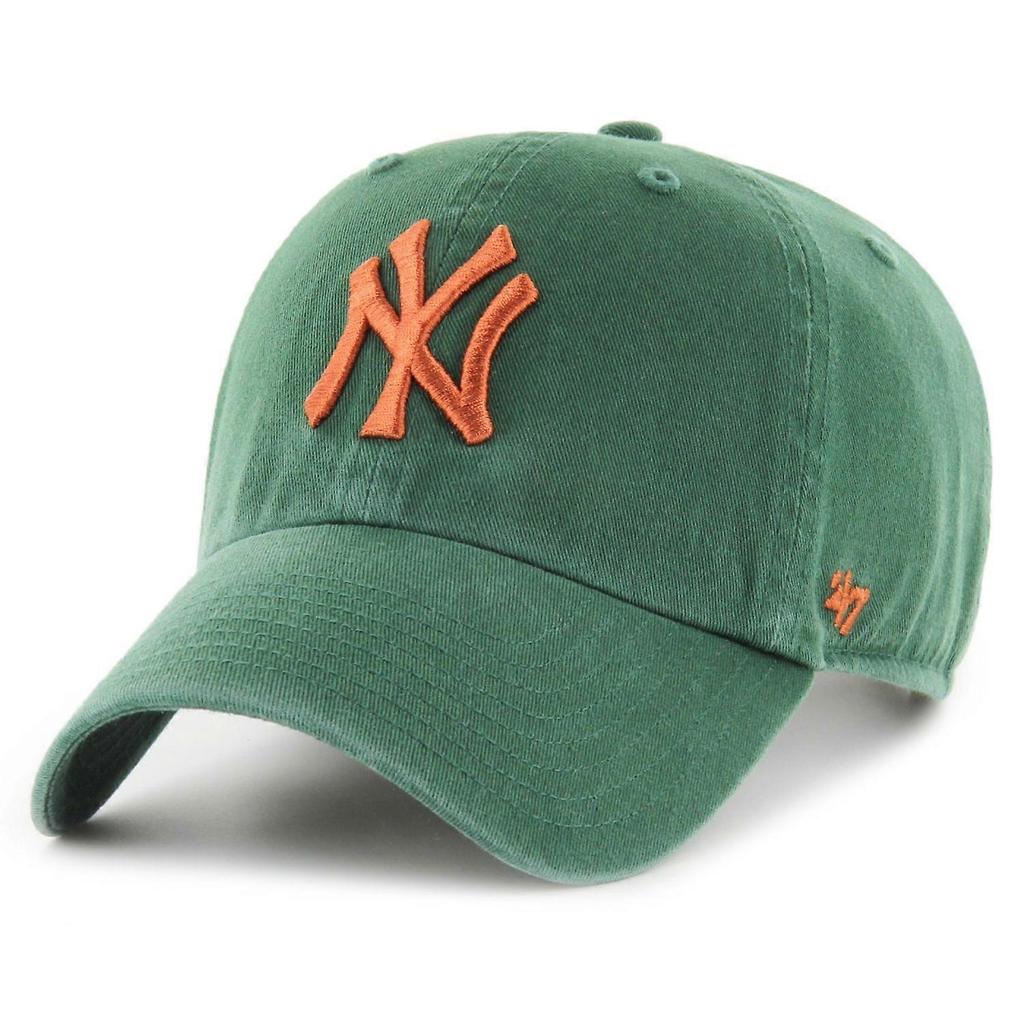 47 Brand Strapback Cap CLEAN UP New York Yankees Dark Green