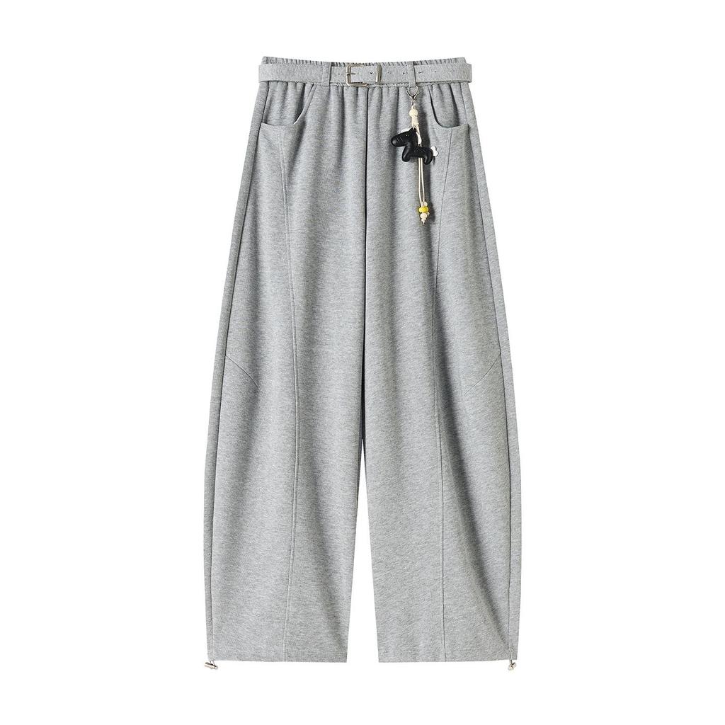 Women's High-Waisted Slimming Casual Wide-Leg Sweatpants for Summer 2026