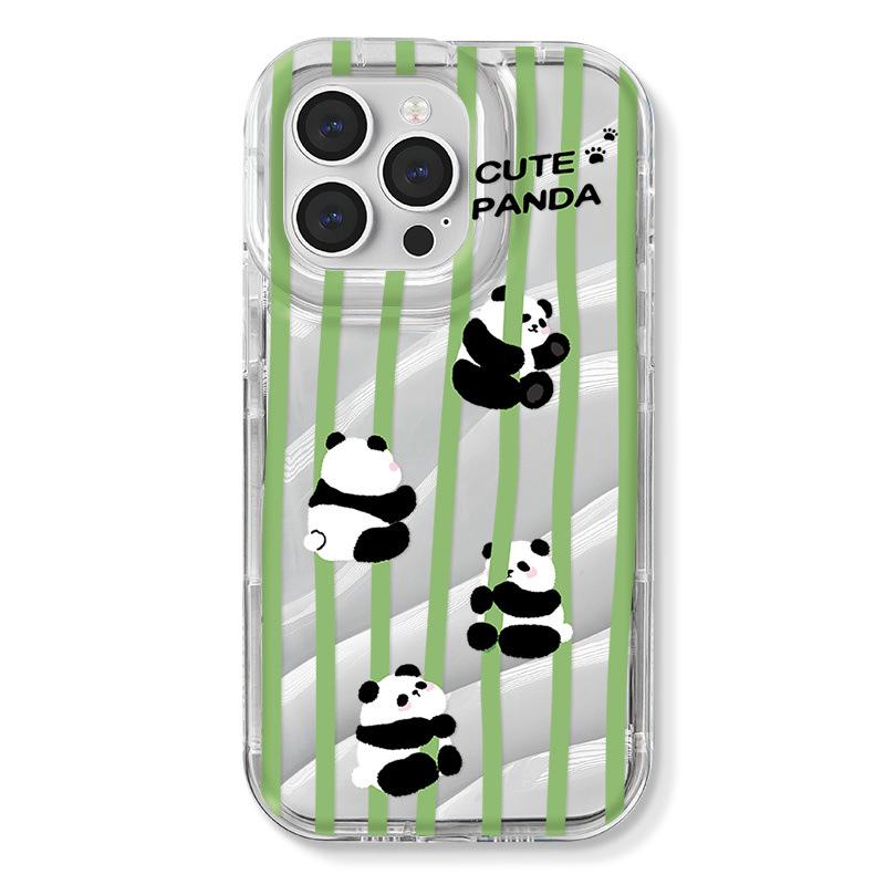 Zhitai Phantom Soft Case for iPhone 15/16 Pro Max with Red Glare Film
