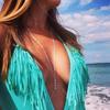 2021 Summer Sexy Body Beach Chain Bikini Crossed Waist Belly Slim Chest Chain Harness Bra Halter Sequins for Women Body Jewelry