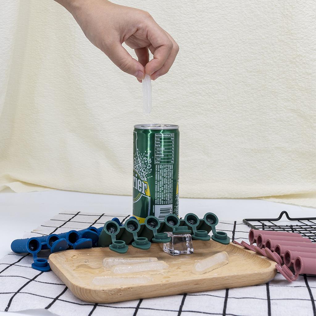 Ice Cube Bar Mold Silicone Ice Cube Tray Molds Ice Ball Maker Ice Chilling Mould for Whiskey Cocktail Iced Beverage Drink Can