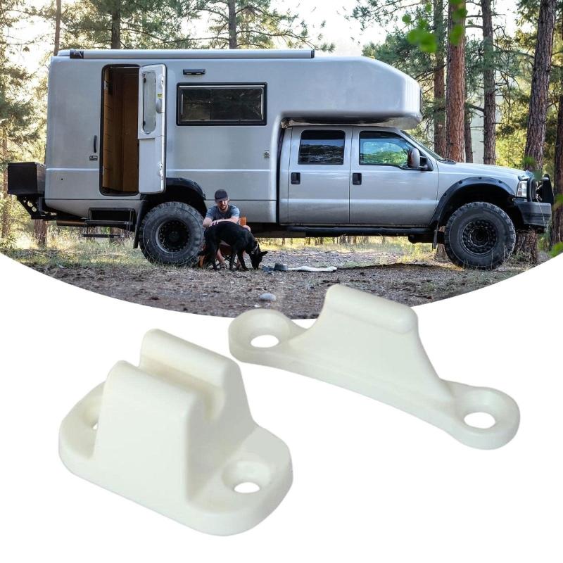 2pcs Reliable Nylon Door Catches And Latches Stoppers Limiter Suitable For Enhanced Stability in Motorhome Caravans Door