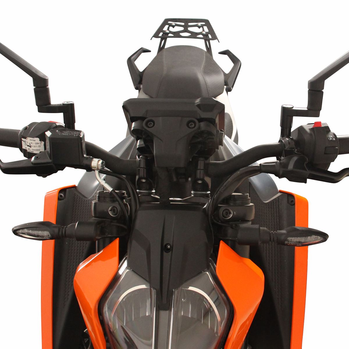 

GP Kompozit KTM Duke 250 2024 Uyumlu Ayna Genişletme Siyah