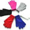 Men Women Winter Thicken Plush Warm Gloves For Student New Solid Color Mink Velvet Knitted Mittens Outdoor Cycling Skiing Gloves