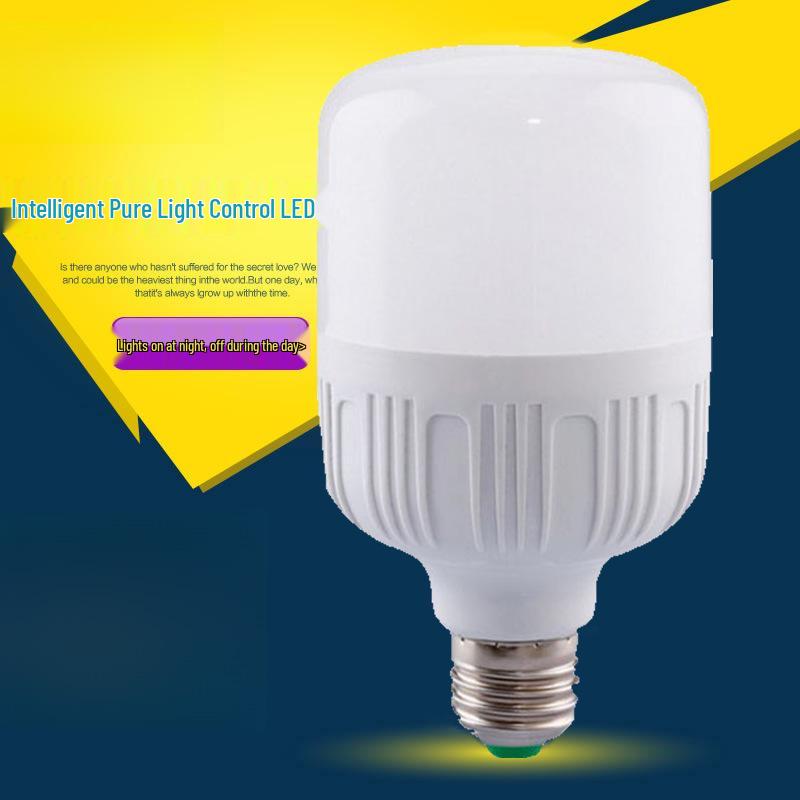 E27 LED Motion Sensor Bathroom Bulb with Sound and Light Control