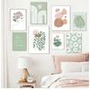 Flower Abstract Line Girl Arched Potted Plant Wall Art Daisy Market Matisse Posters Prints Canvas Painting Living Room Decor
