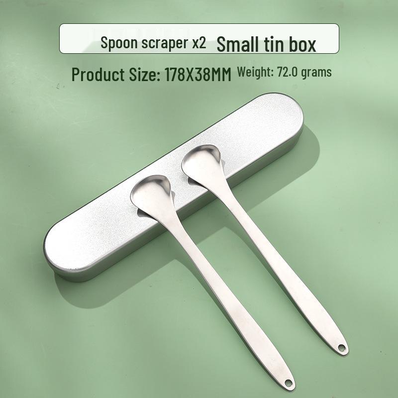 Stainless Steel Tongue Scraper & Coating Cleaner for Fresh Breath