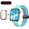 Armband+Hülle Silikonband für Huawei Watch Fit 4 Pro Fit 4 Bequemes Armband für Huawei Watch Fit 3 Atmungsaktives PC-Gehäuse