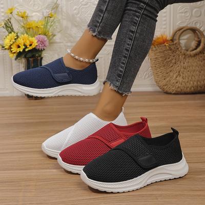 Mode Neue Damen Mesh Freizeitschuhe Atmungsaktive Ballerinas Outdoor Damen Sneaker Walking Slipper Bequeme Sneaker Damen Zapatos De Mujer