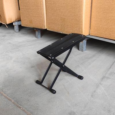 Guitar Foot Stool 6 Position Height Adjustable Foldable Easy Carry and Storage Stable