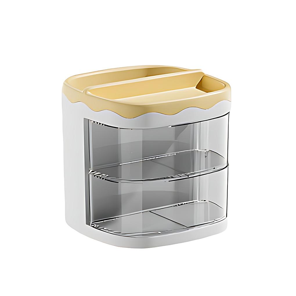 

Стильный держатель для карандашей, прозрачный и плавный, для офисного стола, держатель для ручек, лимонно-желтый лимонно-желтый