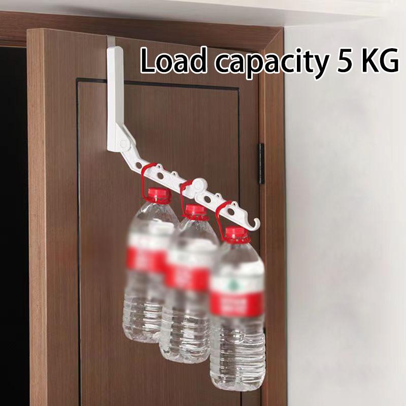 Suport de haine pliabil multifuncțional Dormitor Dormitor Suport de uscare Dulap suspendat Suport pentru ușă Umeraș portabil pentru haine