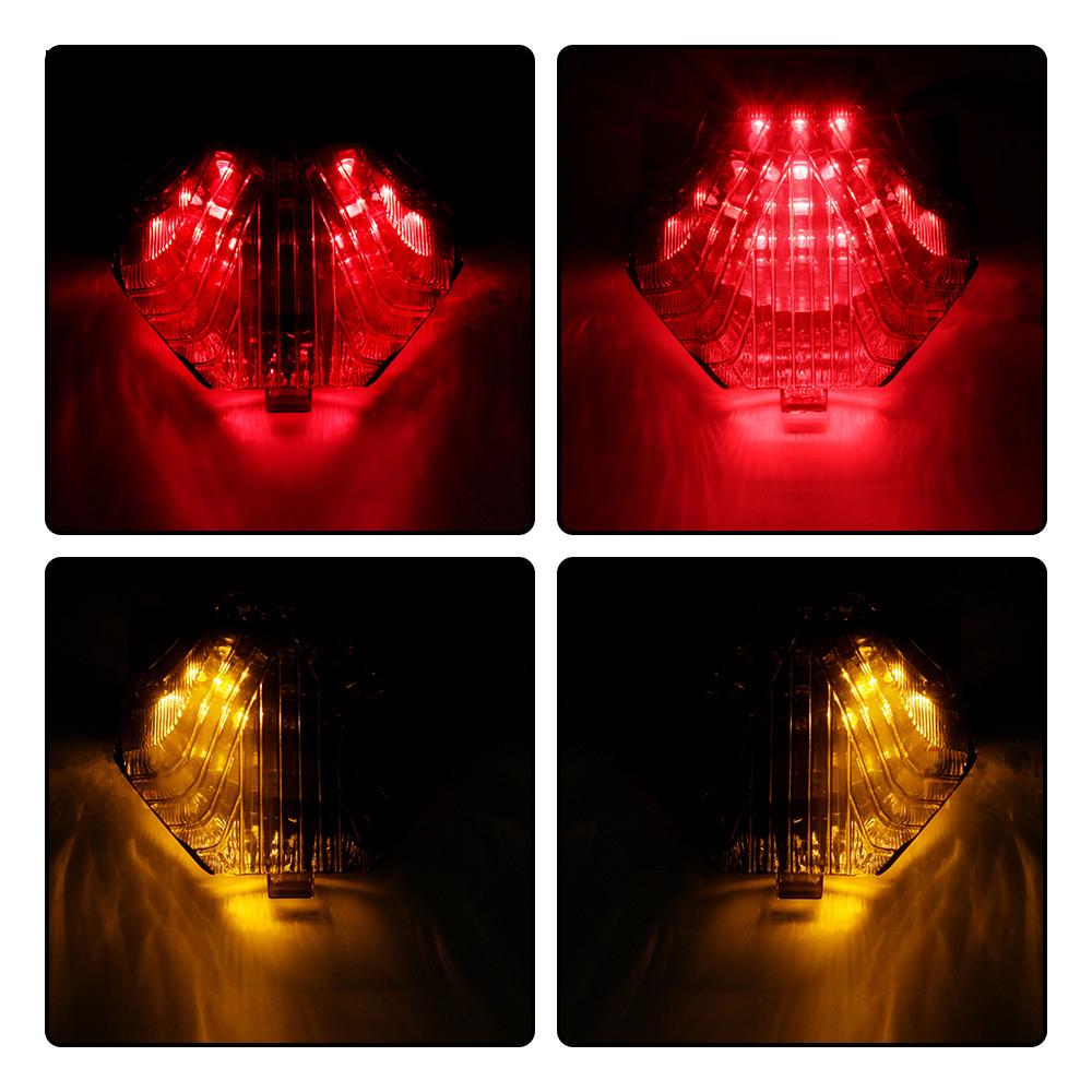 Tail Light with Stop Lamp Turn Signal For Yamaha YZF R3 FZ07 MT07 MT03 2016-2022