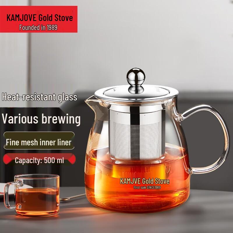 

Jinzhao Handmade Heat-Resistant Glass Teapot