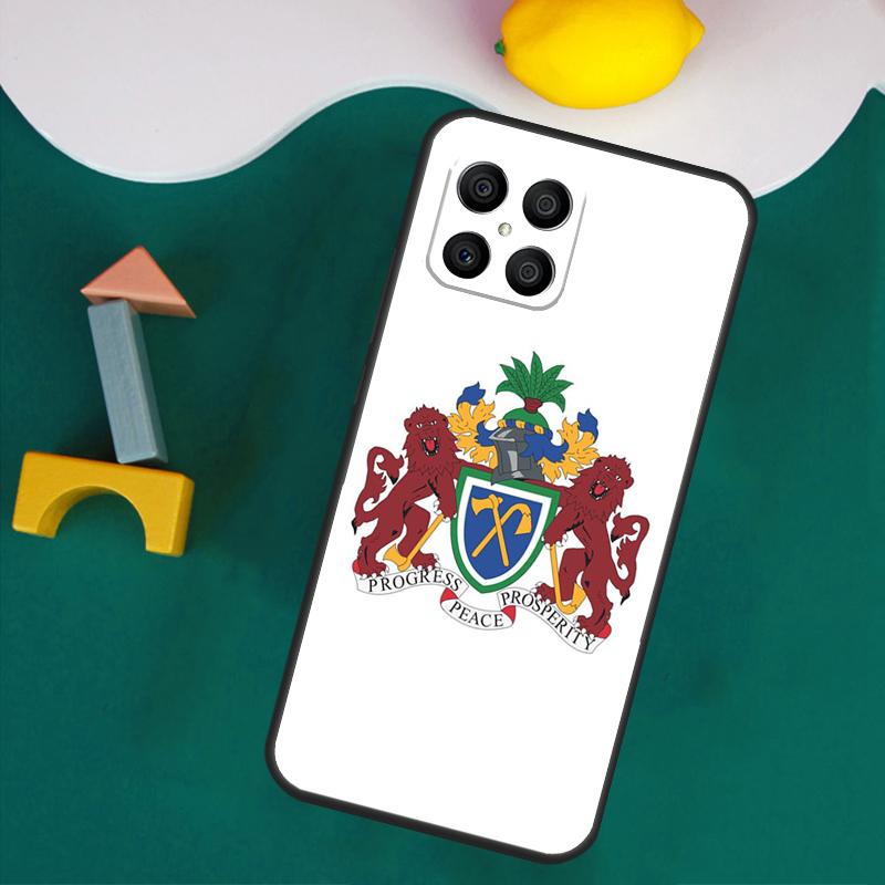 Gambia Flag Case For Honor Magic 7 Pro 5 6 Lite Honor 200 Pro 50 70 90 X9a X8a X8 X9 X8b X9b X9c Cover