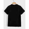 Summer New Women's Short-sleeved T-shirt with Funny WTF Letter Print Perfect for Casual Sports Men's Wear and Breathable Top