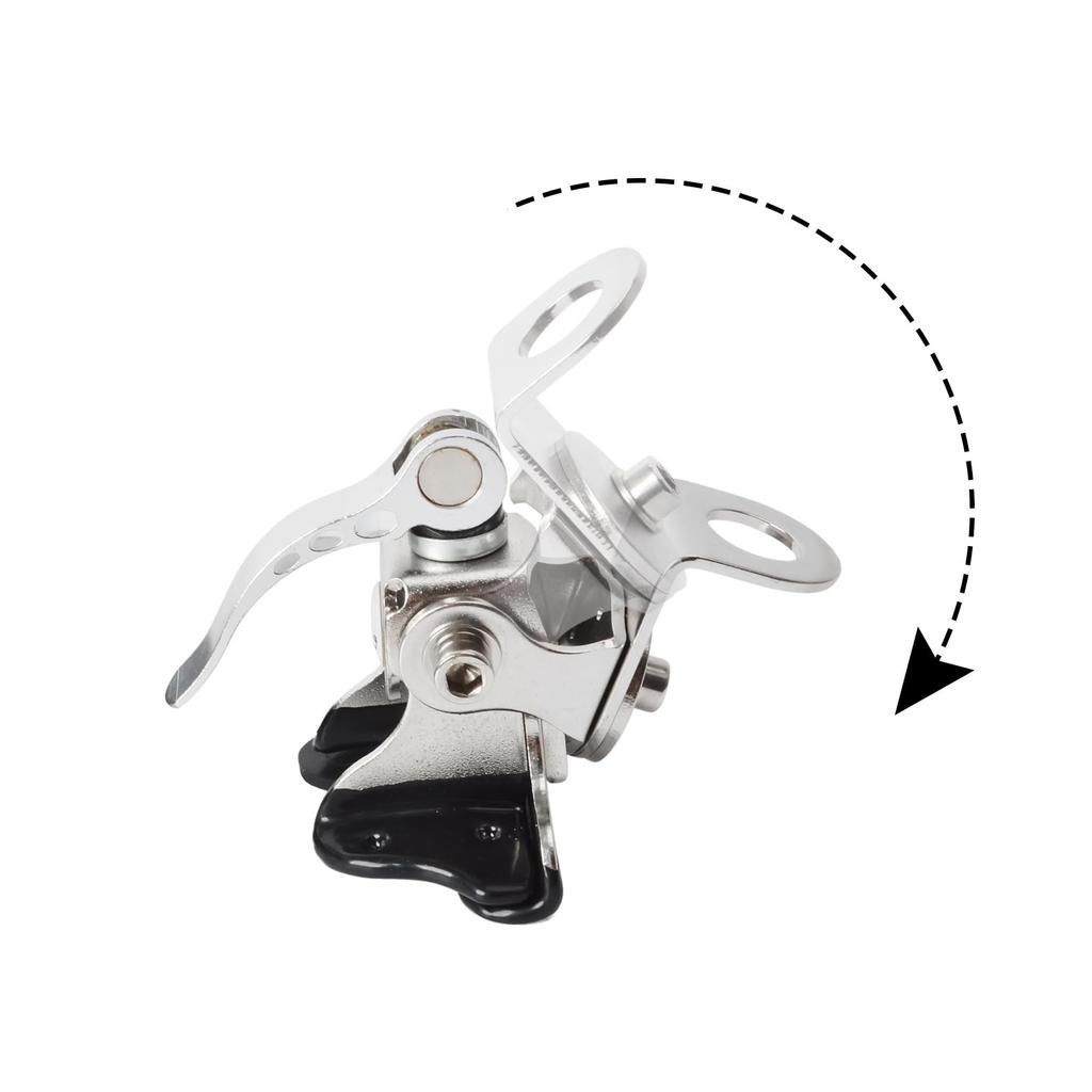YNIBST Mobile Antenna Mounting Base with RG58 Coaxial Cable (5m) Set, MJ-MP Type, for Trunk and Hatchback Use, Adjustable Angle, Includes L-Wrench