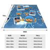 P-POCOYO Elly Pato Fred Lula Sleepy Bird (2) Blanket Quality Warm Soft Throw Blanket Spring Picnic Bedroom Novelty Bedspread