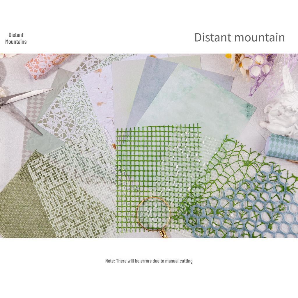 Retro Dream Series Journal DIY Decor Pack - 15 Sheets, 4 Styles