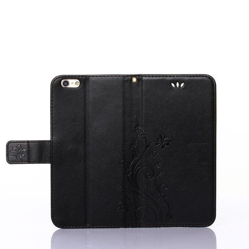 Damen Mode Geldbörse Handyhülle Kartenhalter Ständer Klapphülle für Iphone