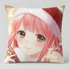 Game Miracle Nikki Cushion Cover Short Plush Cushion Cover Double Sided Print Washable Sofa Pillowcase Home Decor Gift